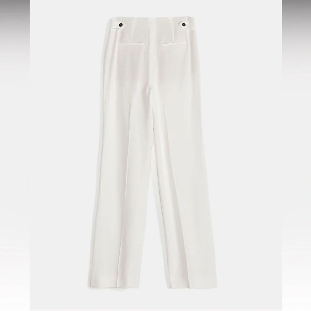 NWT RW&Co Wide Leg Tencel Pant Size 12 - Picture 12 of 12